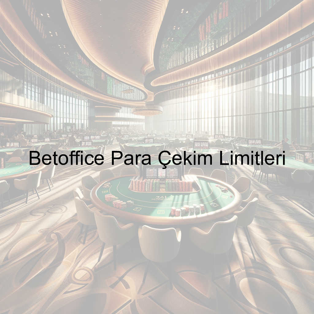 Betoffice para çekim